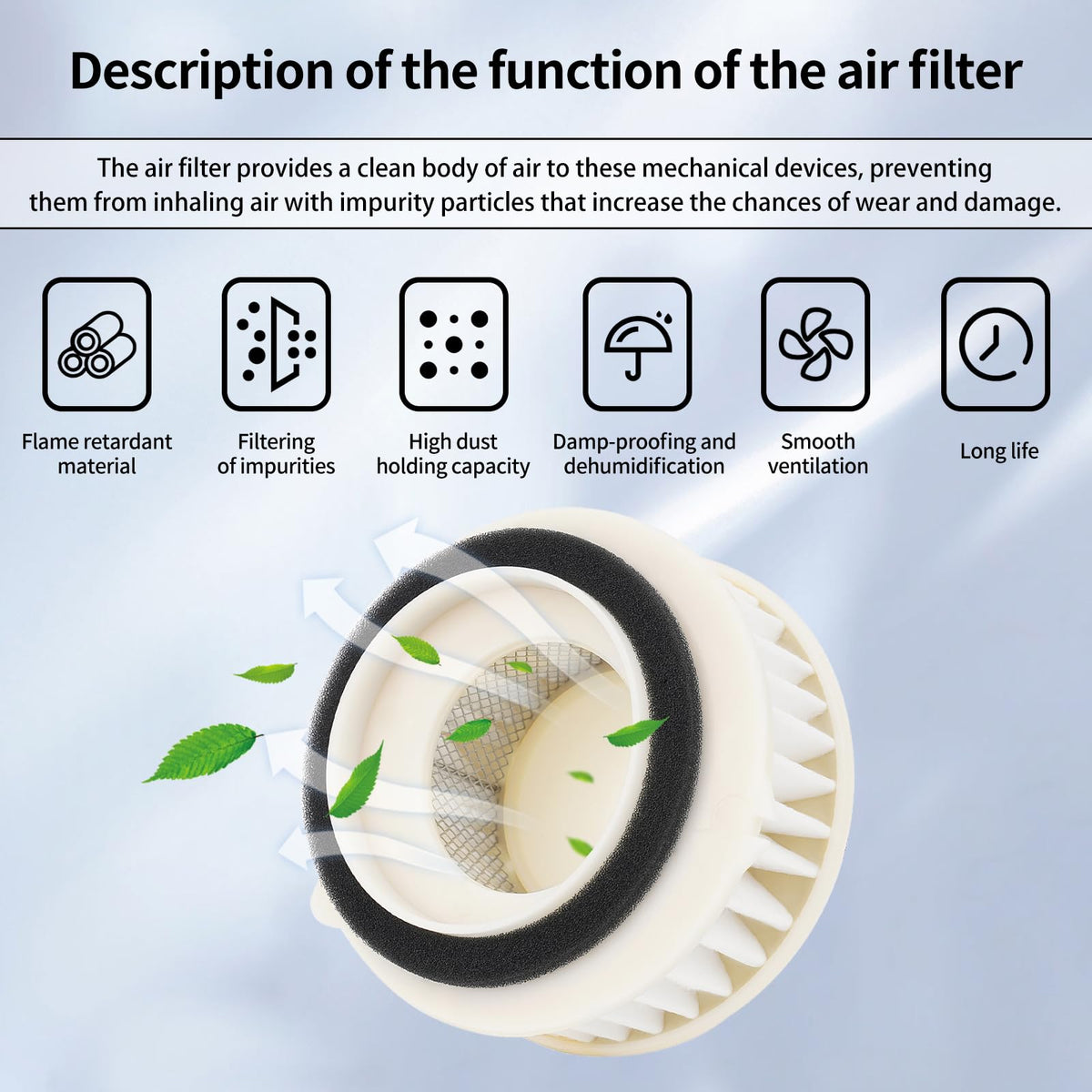 OuYi fuel filter detail highlighting filtration element and connectors