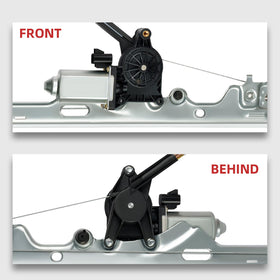 OVANOH front regulator assembly close-up showing mounting points and quality construction for reliable fit