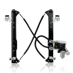 OVANOH front view of complete rear-left regulator assembly showing ready-to-install benefits