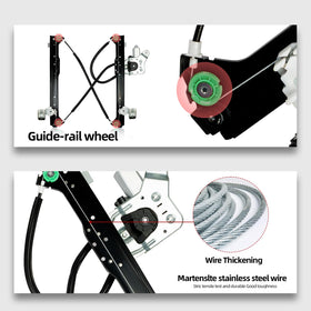 OVANOH detailed shot of regulator tracks and cables showing smooth-operation reliability