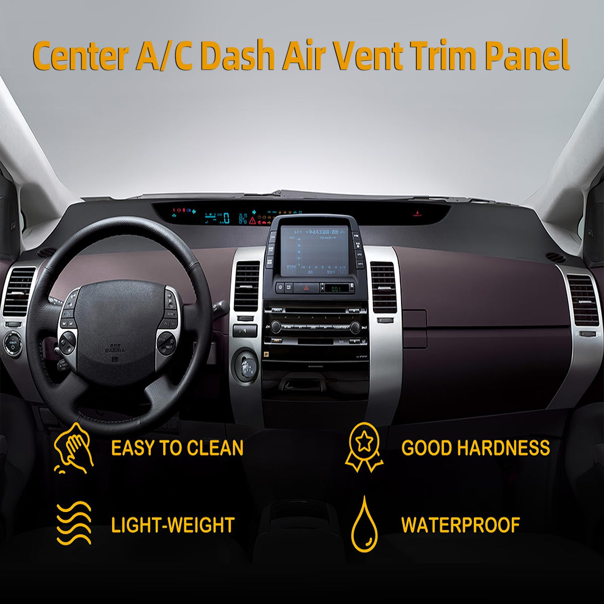 OVANOH side profile showing panel fitment for a seamless dash look