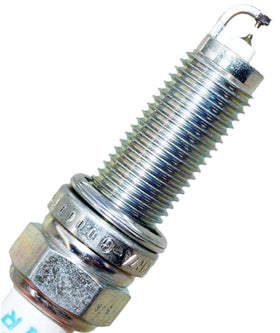 OVERSTOCKDIRECT NGK side profile focusing on threads and electrode, illustrates precise fitment