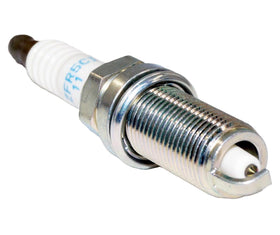 OVERSTOCKDIRECT NGK spark plug held in hand to show size and hex for easy installation
