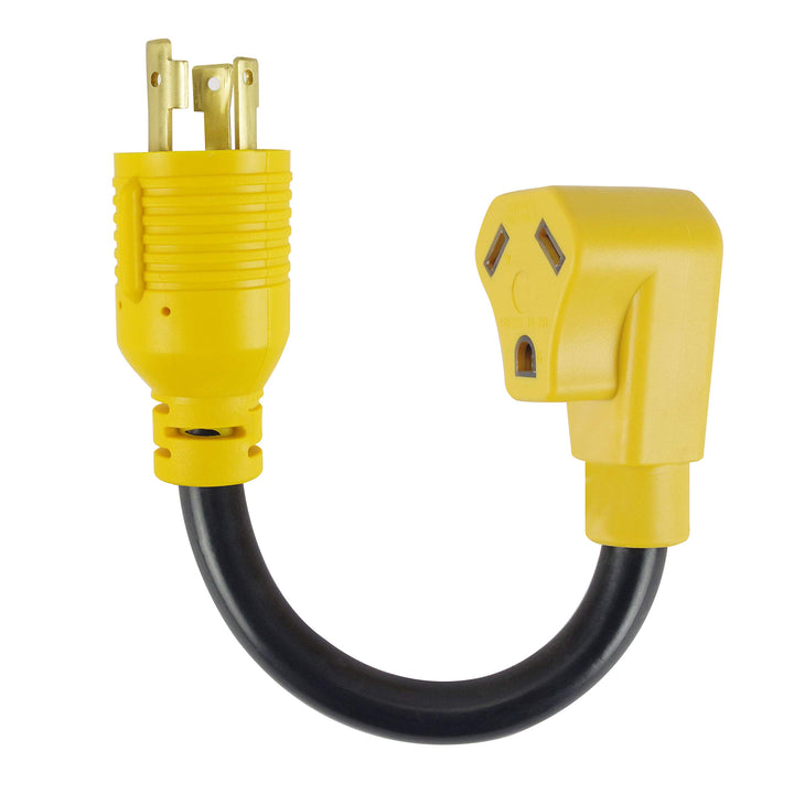 oviitech front view of adapter showing connector and yellow jacket, quick identification benefit