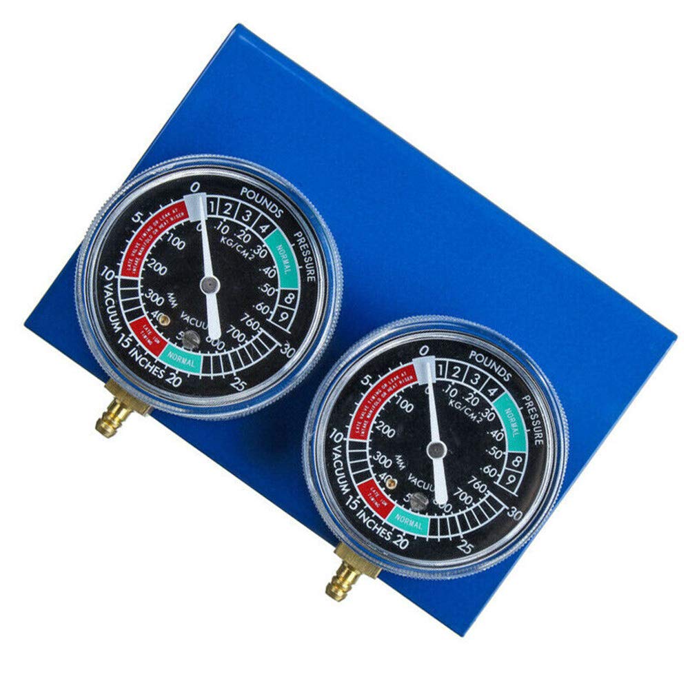 Ovrimelle close-up of a gauge face for clear vacuum readings and precise tuning