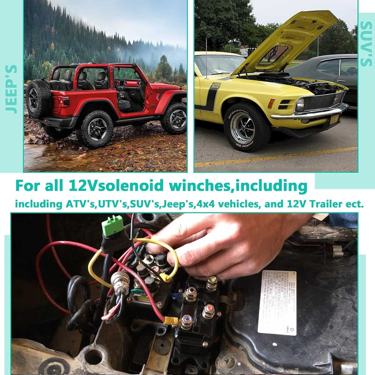ovsor contactor mounted on ATV winch demonstrating reliable field use