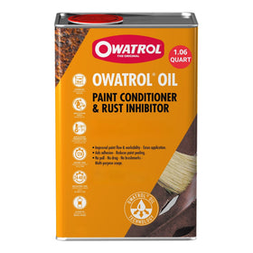 OWATROL bottle front view showing 34 oz container and clear product benefit
