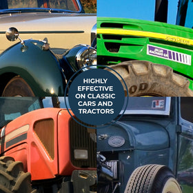OWATROL spray application on outdoor equipment for weather protection