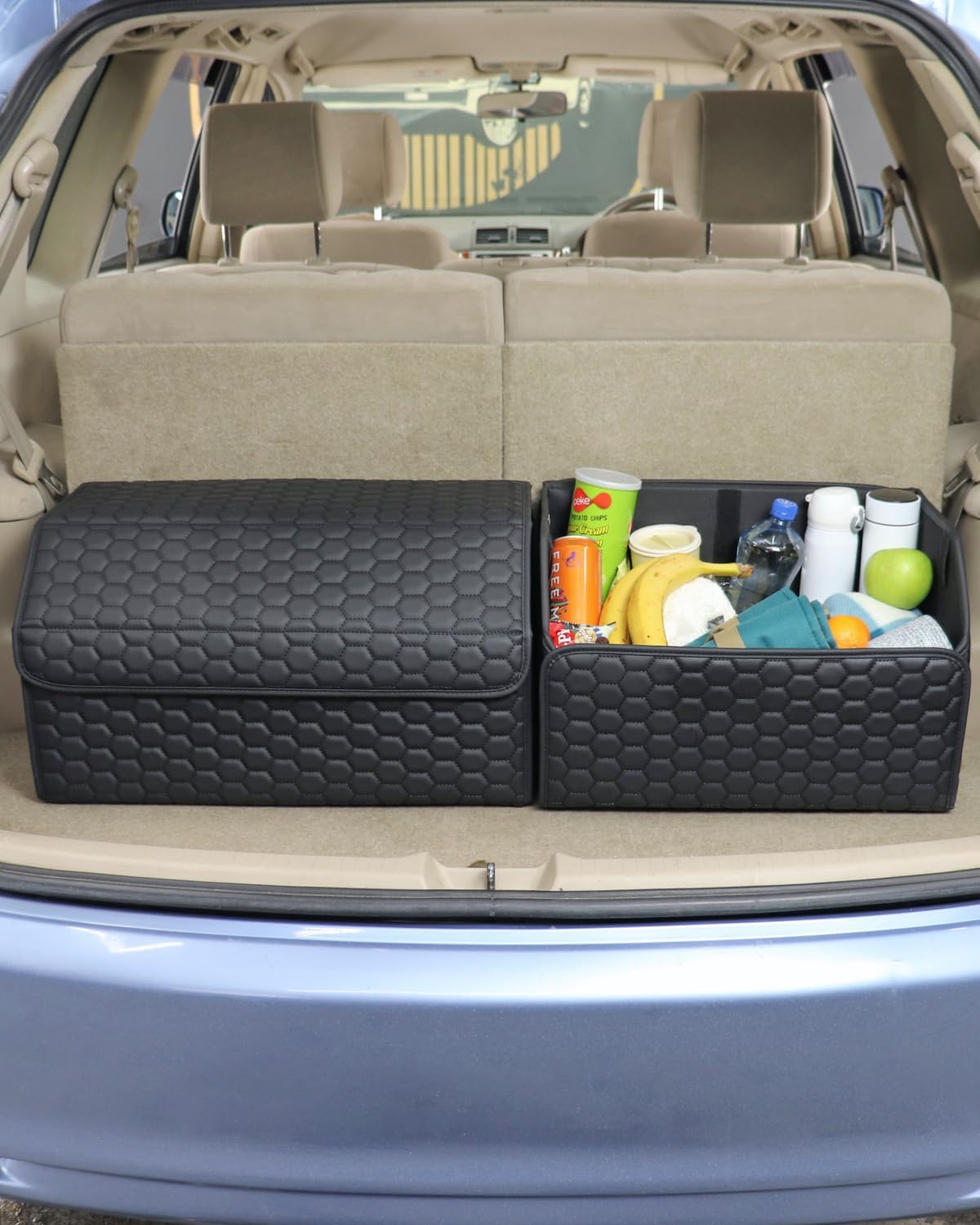 Owleys interior compartments visible for organized sorting benefit