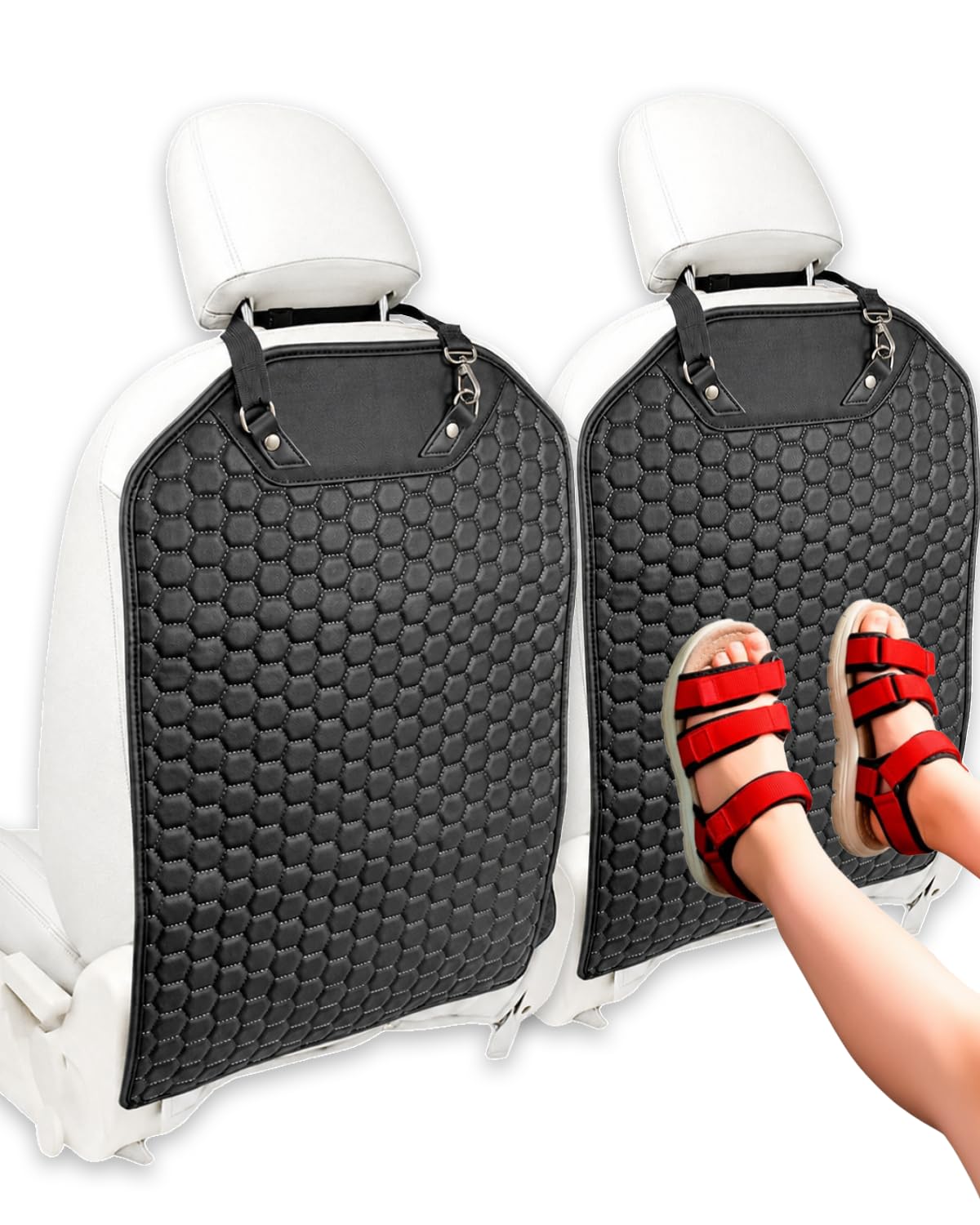 Owleys front view of kick mat showing full coverage and protection