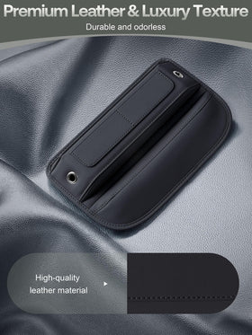 Owntow card slot detail showing organized card storage benefit