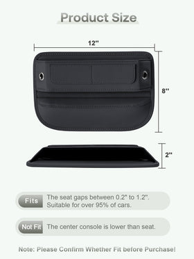 Owntow phone pocket with phone for scale showing secure device storage benefit
