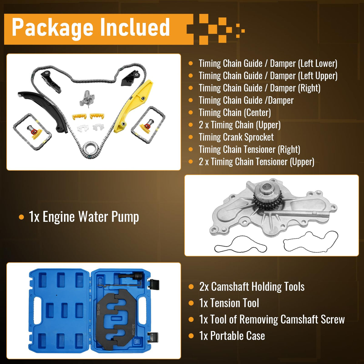 OWNWEEDA all components laid out emphasizing included parts to avoid separate purchases