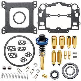 OXCANO front packaging showing the 34-piece rebuild kit and clear labeling benefit