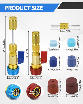OXDFK brass quick connector closeup highlighting durable construction