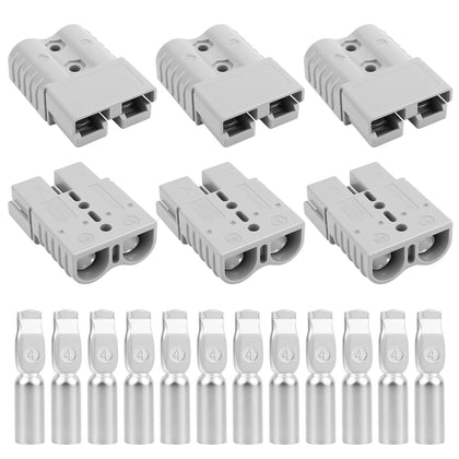 OXDFK front view of six‑piece connector kit showing compact design and readiness