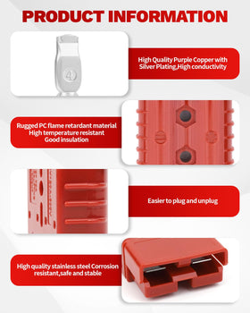 OXDFK stainless steel spring tabs detail showing corrosion resistance and secure contact benefit