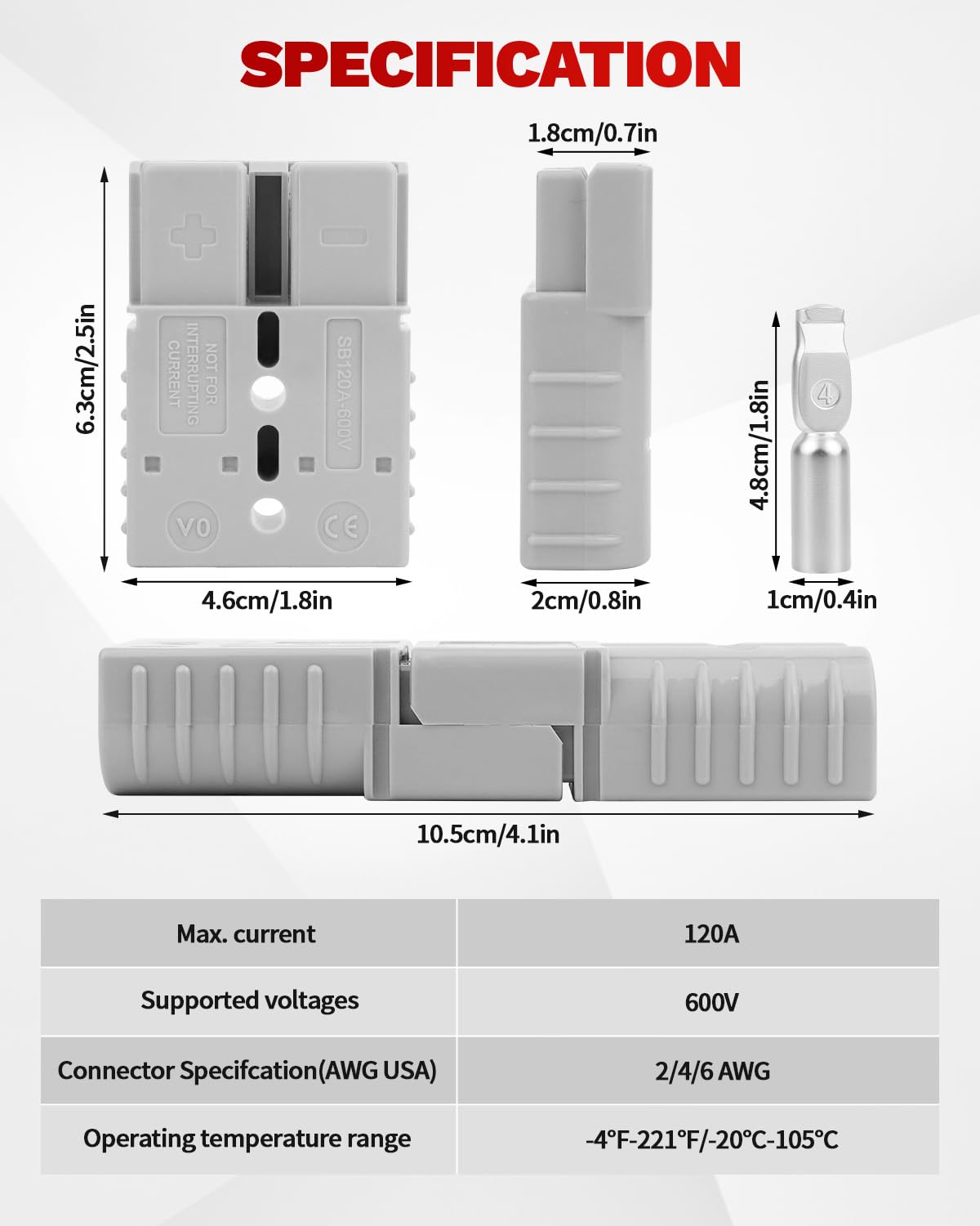 OXDFK silver‑plated terminals closeup showing low resistance and conductivity