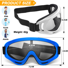 OXG close-up of clear polycarbonate lens highlighting impact resistance and clarity