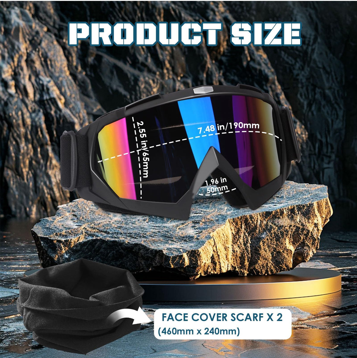 OXG detailed foam seal showing soft cushion for comfort and sweat absorption