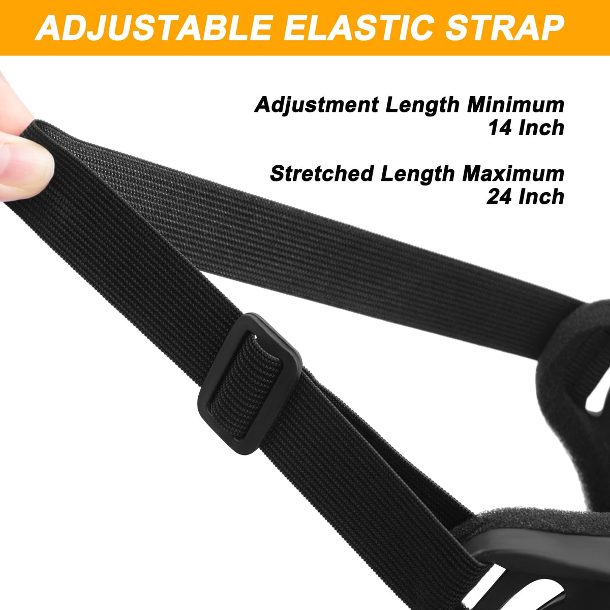 OXG soft foam face seal detail showing comfort and sweat absorption for long wear