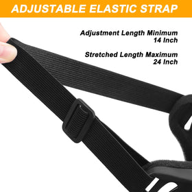 OXG soft foam face seal detail showing comfort and sweat absorption for long wear