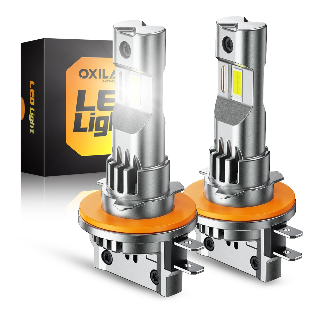 OXILAM front packaging showing H11B bulbs and benefits