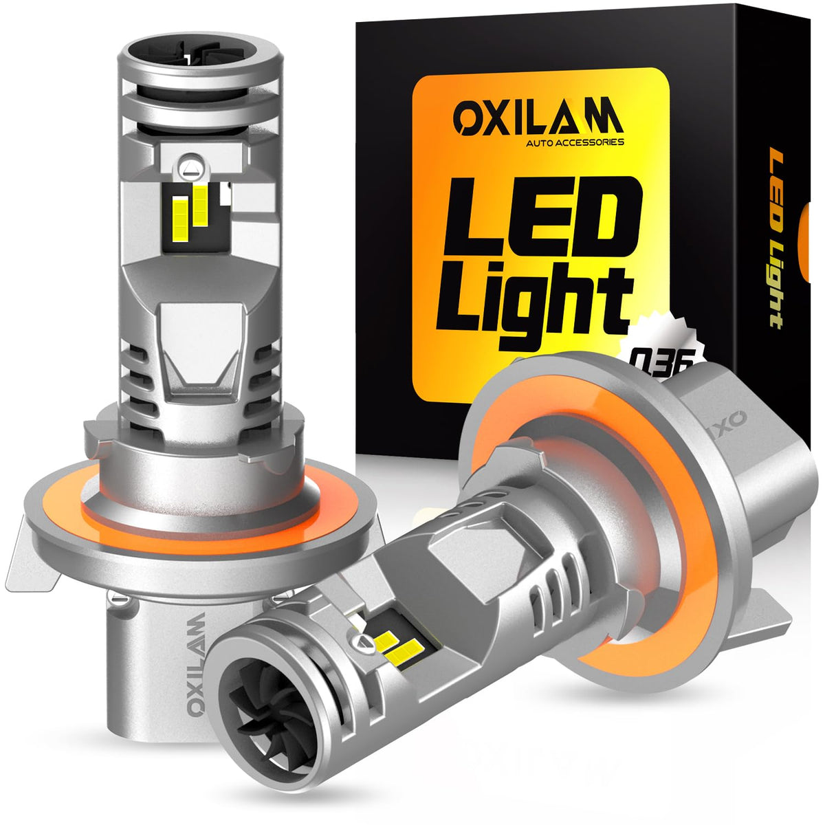 OXILAM H13 front view showing compact plug-and-play design and easy fit