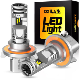 OXILAM H13 front view showing compact plug-and-play design and easy fit