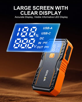 OXILAM bright LED light in use providing reliable emergency illumination