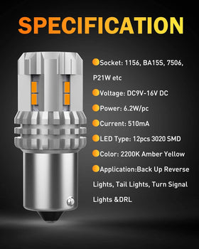 OXILAM nighttime driving scene showing brighter amber signals for clearer communication