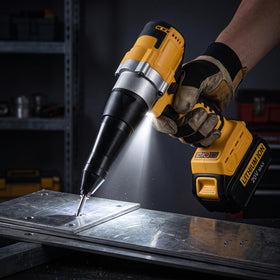 OXVIT included accessories laid out with 20 rivets and wrench for ready-to-start convenience