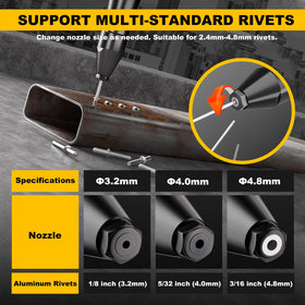 OXVIT brushless motor vent close-up with label showing low-noise, low-maintenance performance