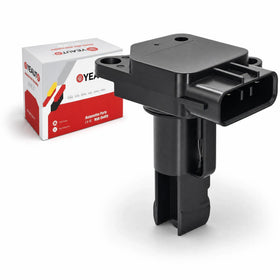 OYEAUTO MAF sensor front view showing mounting and connector for easy fit