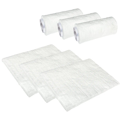 oyhqes muffler packing front sheet showing full dimensions and fit benefit
