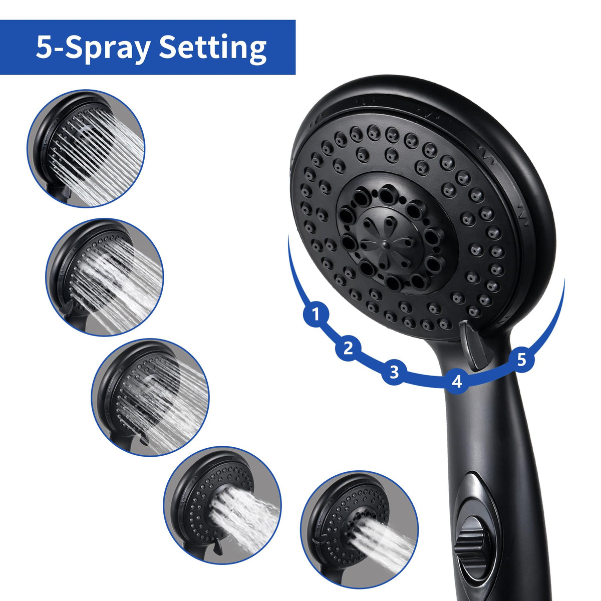 OYMOV self-adhesive bracket mounted on RV wall illustrating drill-free installation benefit