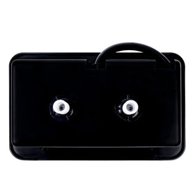 OYMOV shower box open displaying faucet and interior for easy access