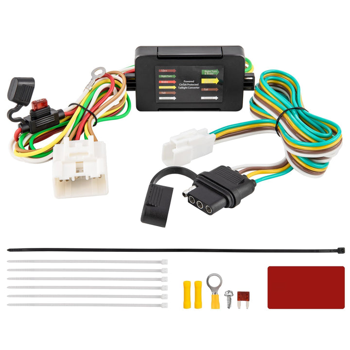 Oyviny front connector view showing plug and easy installation benefit