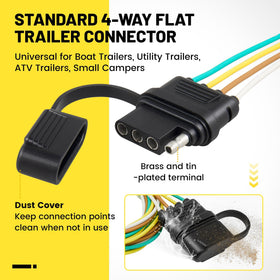 Oyviny harness installed on Jeep tail area for clean plug-and-play fit