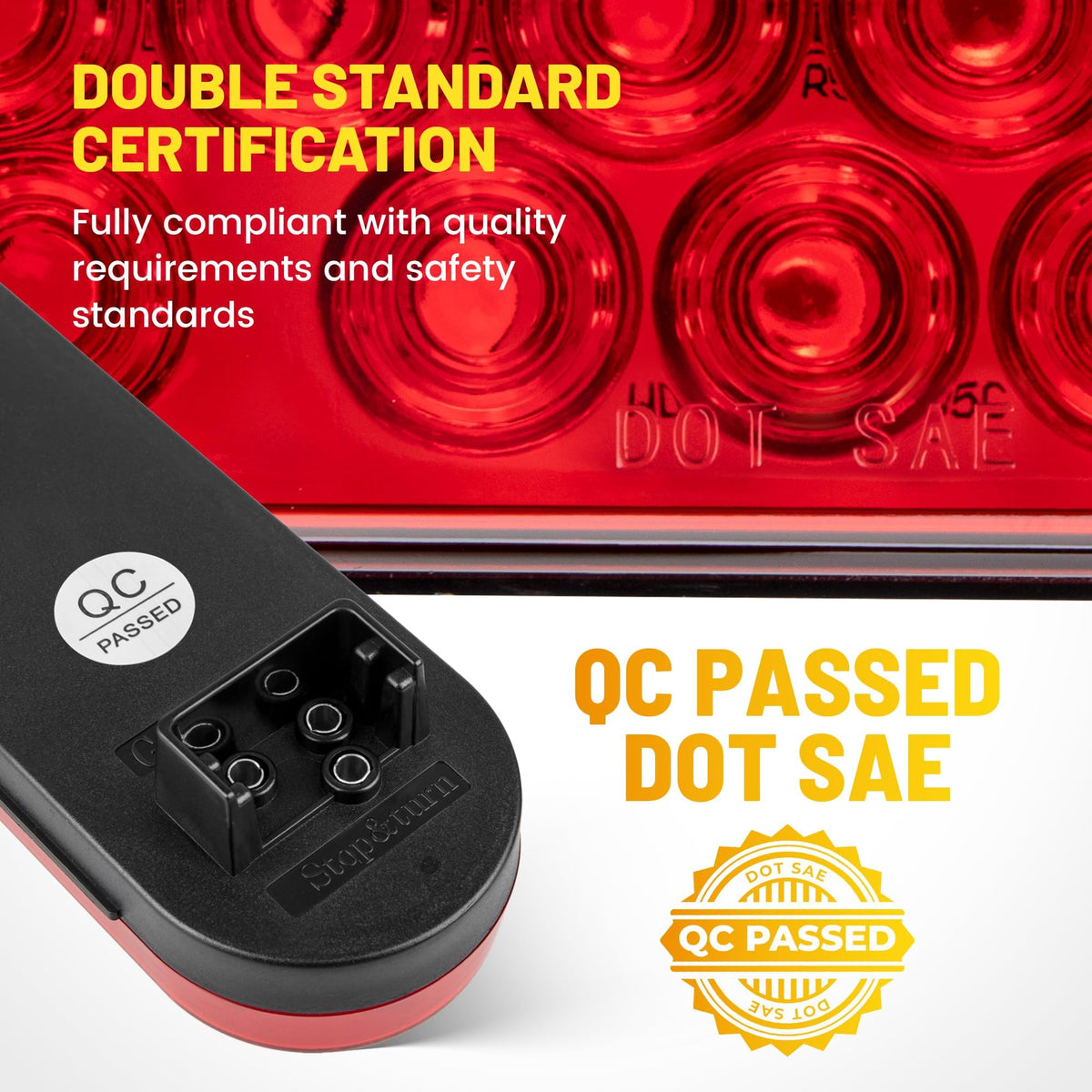 Oyviny rear view of 3-wire socket for fast plug-and-play installation