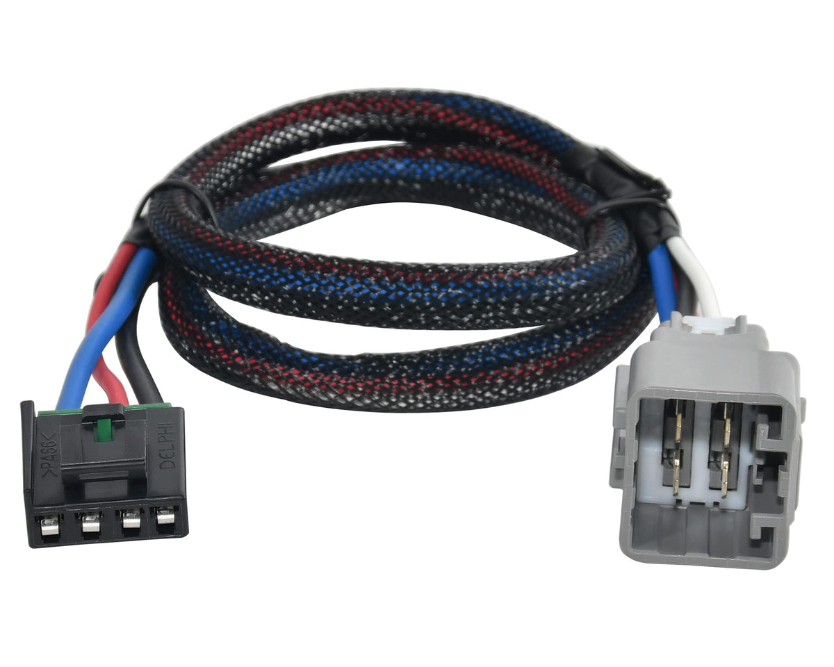 Oyviny front connector close-up showing secure plug and easy installation benefit