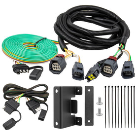 Oyviny front connector view showing 4-pin plug and secure mounting benefit