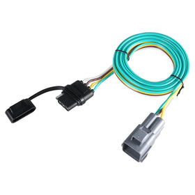 Oyviny front plug connector showing 4-flat outlet and rugged housing benefit