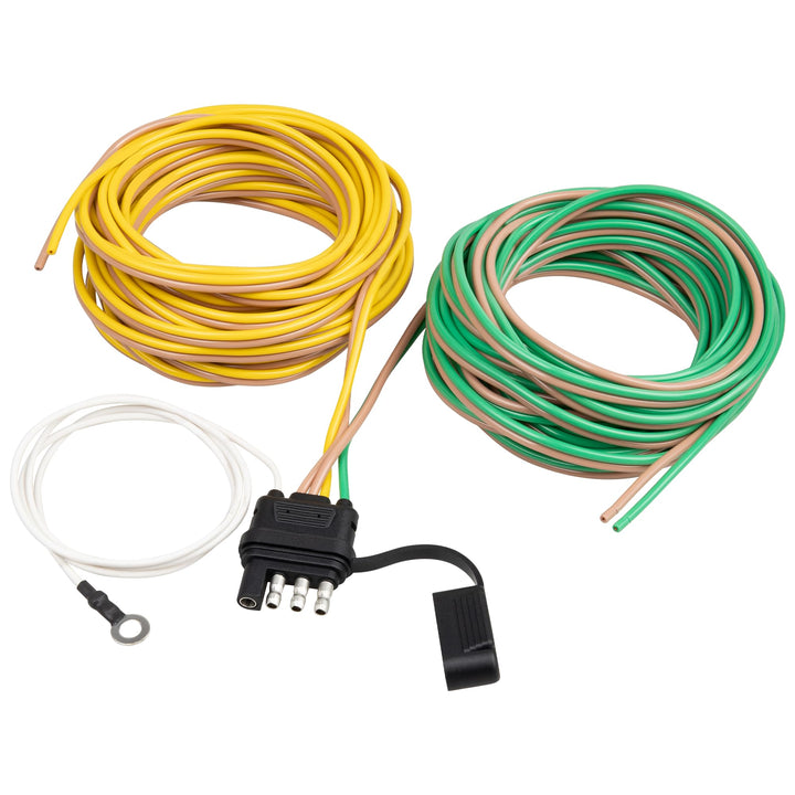 Oyviny front plug showing 4-pin flat connector and easy hookup benefit
