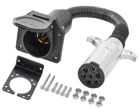Oyviny front view of adapter and bracket showing secure mount benefit