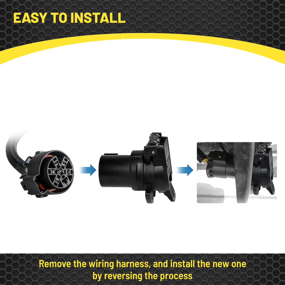 Oyviny rubber grommet seal detail preventing water intrusion and maintaining seal