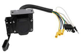 Oyviny adapter mounted on truck hitch demonstrating in-use stability and convenience benefit