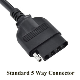 Oyviny adapter connected to truck hitch showing secure trailer hookup benefit