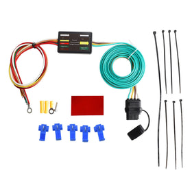 Oyviny converter connected to trailer showing simplified towing hookup
