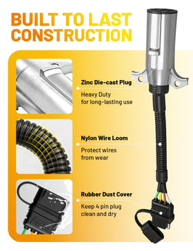 Oyviny rubber dust cap protecting terminals from water and dirt